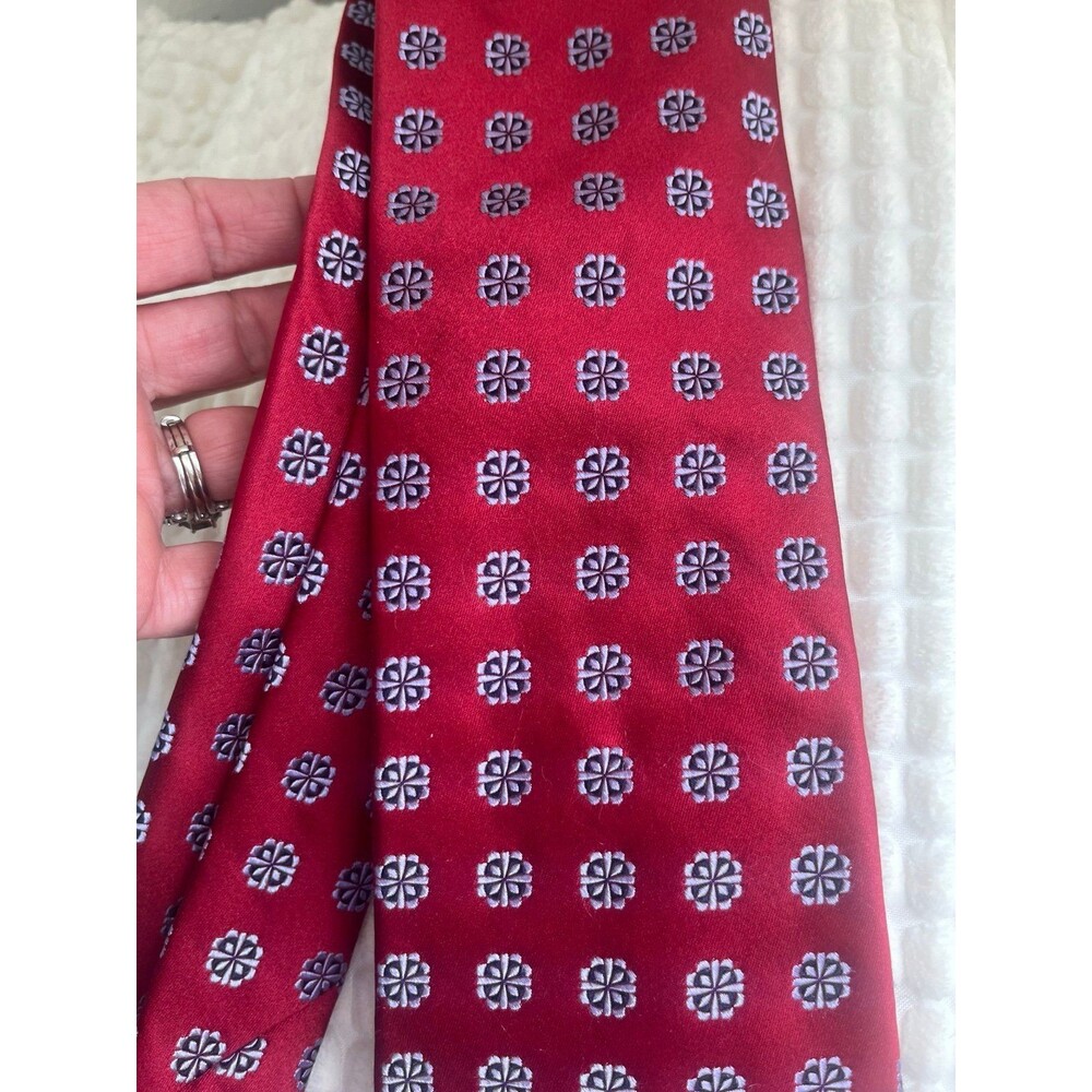 Ike Behar Rasberry Red Tie